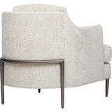 Juliet Chair, Pearl - Modern Furniture - Accent Chairs - High Fashion Home