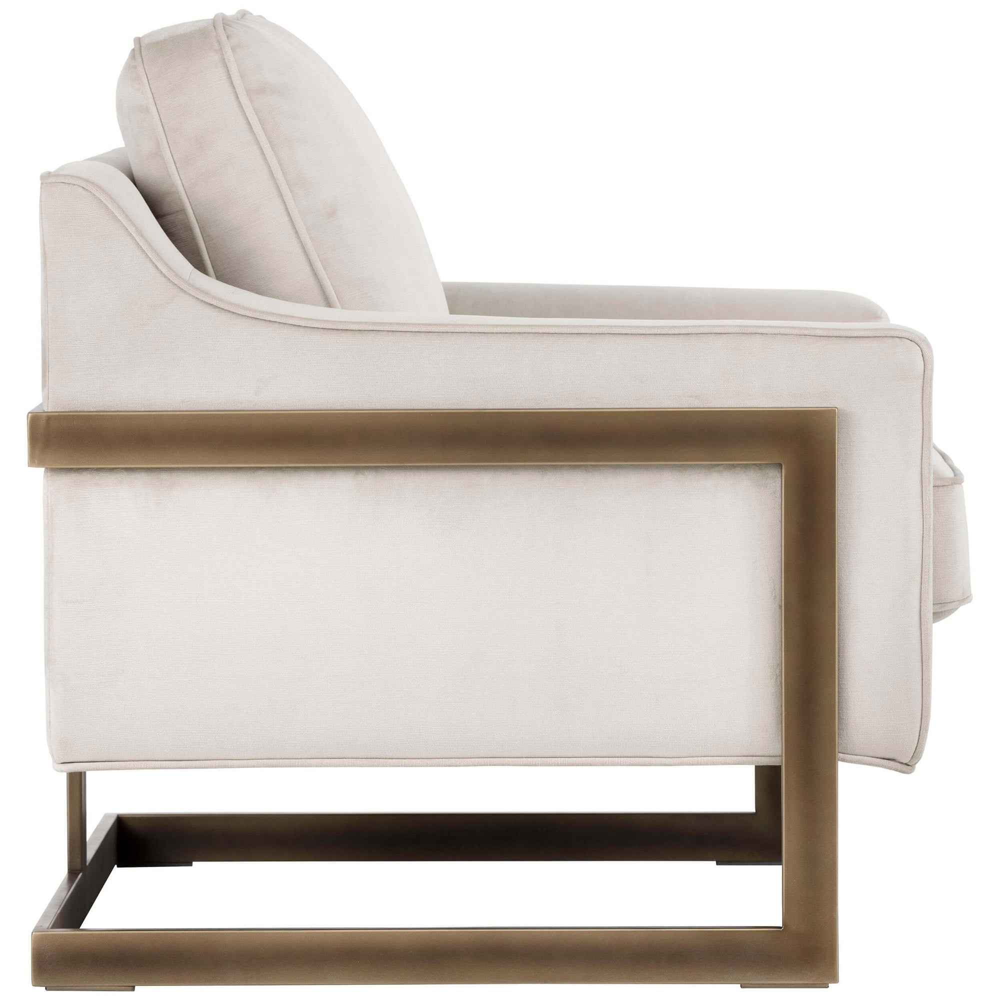 Collana premium rich cream New ④ Kalmin Chair, Rustic Bronze, Pimlico Prosecco – High Fashion Home
