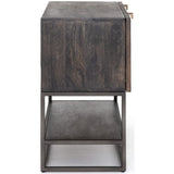 Kelby Small Media Console - Furniture - Accent Tables - High Fashion Home