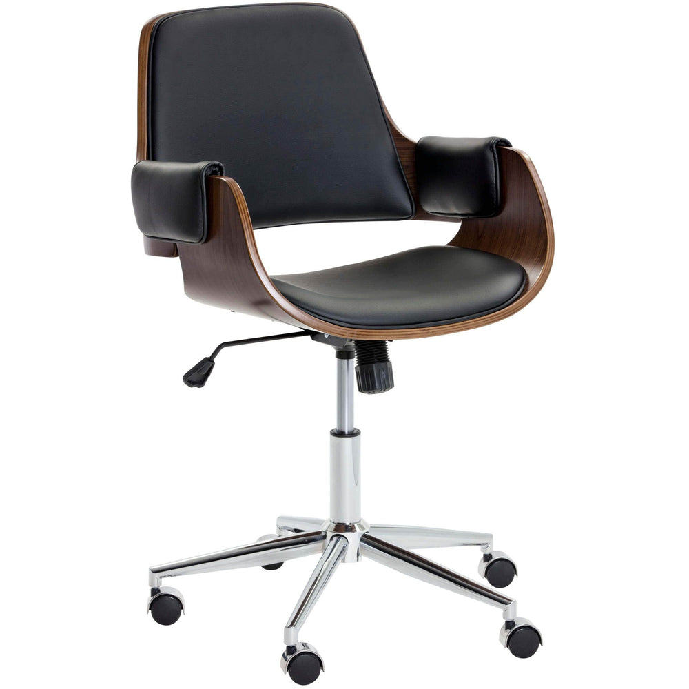 Kellan Office Chair, Onyx - Furniture - Office - High Fashion Home