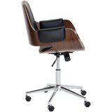 Kellan Office Chair, Onyx - Furniture - Office - High Fashion Home