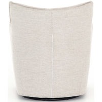 Kimble Swivel Chair, Noble Platinum - Furniture - Chairs - High Fashion Home