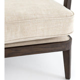 Lennon Chair, Cambric Ivory - Modern Furniture - Accent Chairs - High Fashion Home