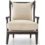 Lennon Chair, Cambric Ivory - Modern Furniture - Accent Chairs - High Fashion Home