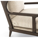 Lennon Chair, Cambric Ivory - Modern Furniture - Accent Chairs - High Fashion Home