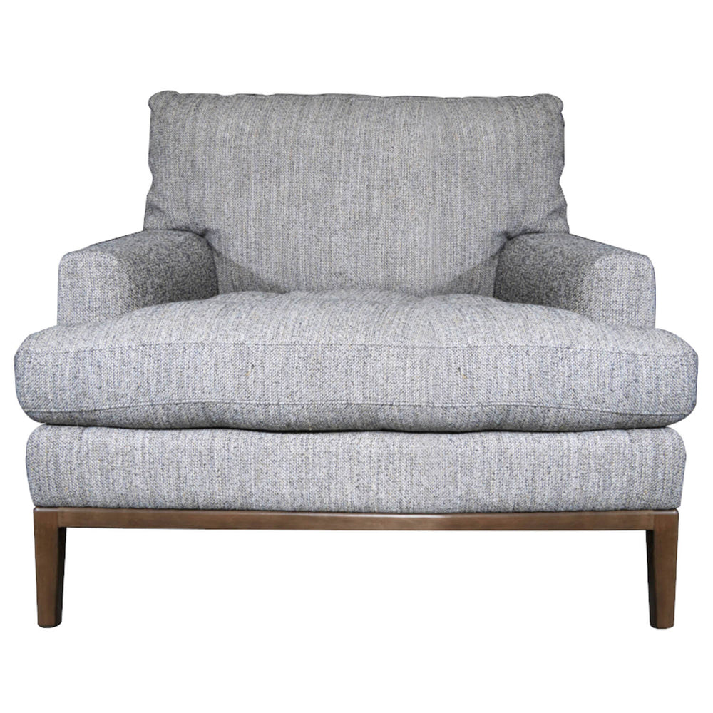 Lewis Chair, Metallic Oyster-Furniture - Chairs-High Fashion Home
