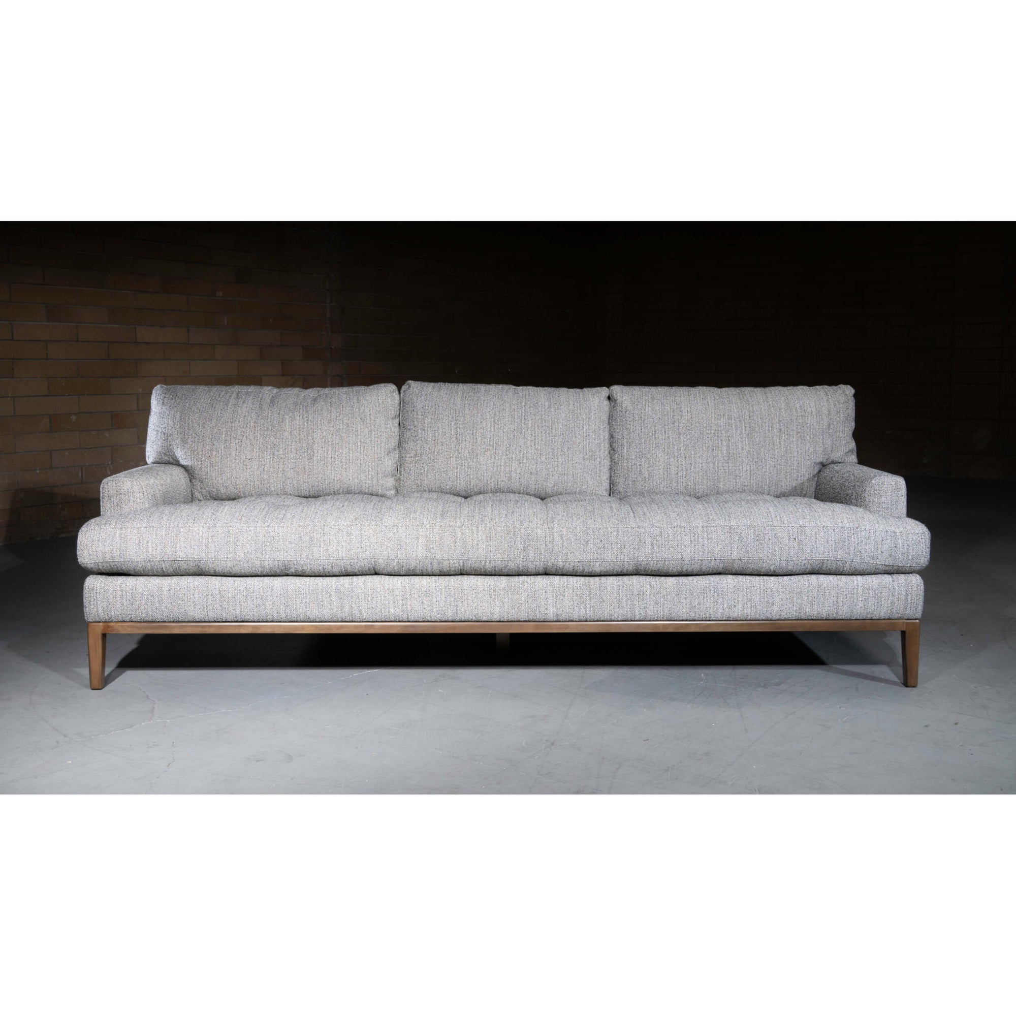 Lewis Sofa Metallic Oyster High Fashion Home