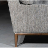 Lewis Chair, Metallic Oyster-Furniture - Chairs-High Fashion Home