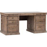 Lifestyle Large Desk, Sundried Ash - Furniture - Office - High Fashion Home