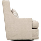 Lindsay Swivel Chair, Pearl - Furniture - Chairs - High Fashion Home