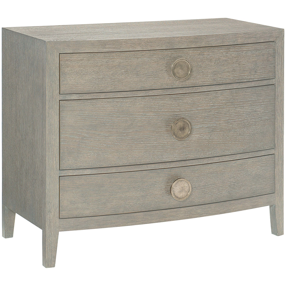 Linea Bachelor's Chest, Cerused Greige - Furniture - Bedroom - High Fashion Home