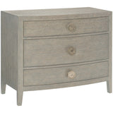 Linea Bachelor's Chest, Cerused Greige - Furniture - Bedroom - High Fashion Home