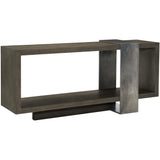 Linea Console Table, Cerused Charcoal - Furniture - Accent Tables - High Fashion Home