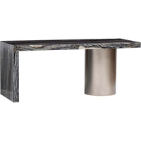 Linea Desk, Black - Furniture - Office - High Fashion Home