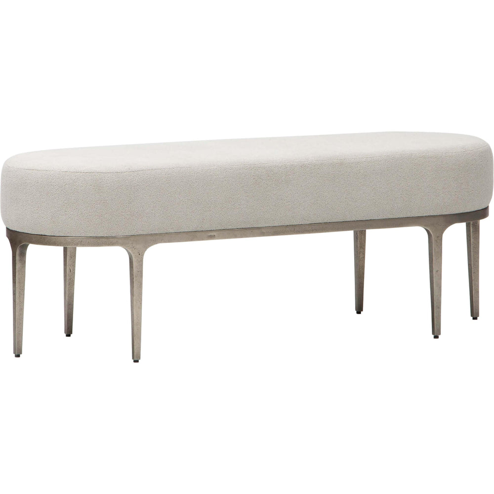 Linea Metal Bench - Furniture - Chairs - High Fashion Home
