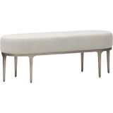 Linea Metal Bench - Furniture - Chairs - High Fashion Home