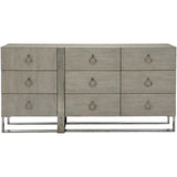 Linea Nine Drawer Dresser - Furniture - Bedroom - High Fashion Home
