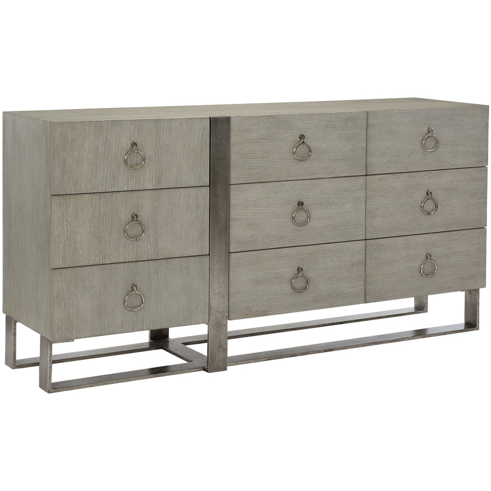 Linea Nine Drawer Dresser - Furniture - Bedroom - High Fashion Home