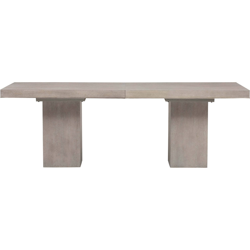 Linea Rectangular Dining Table, Cerused Greige – High Fashion Home