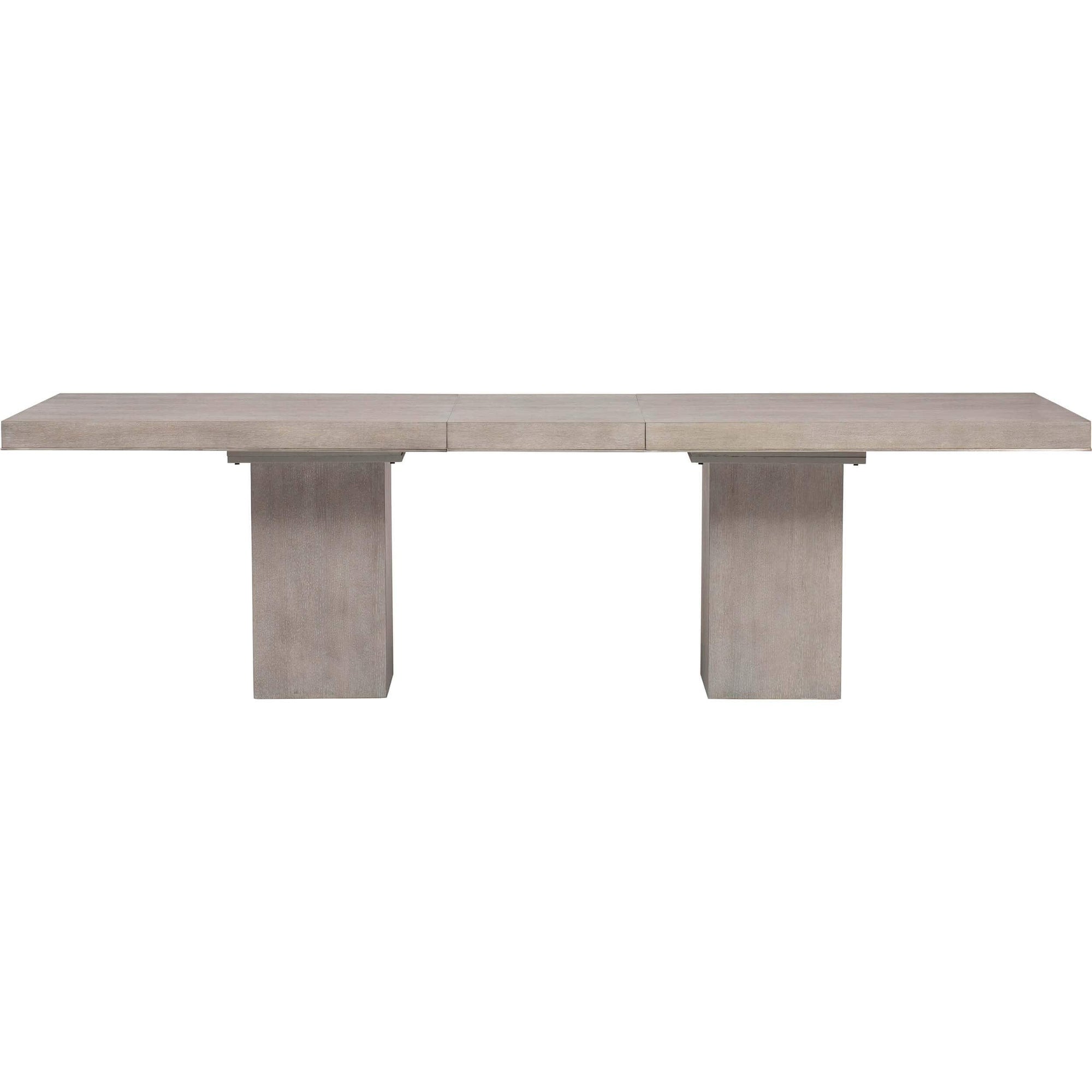 Linea Rectangular Dining Table, Cerused Greige High Fashion Home