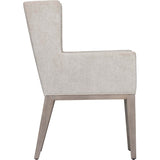 Linea Upholstered Arm Chair, Greige - Furniture - Chairs - High Fashion Home
