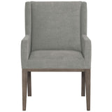 Linea Upholstered Arm Chair, Grey - Furniture - Chairs - High Fashion Home