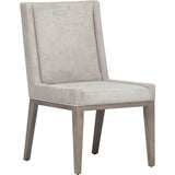 Linea Upholstered Side Chair, Greige - Furniture - Chairs - High Fashion Home