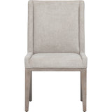 Linea Upholstered Side Chair, Greige - Furniture - Chairs - High Fashion Home