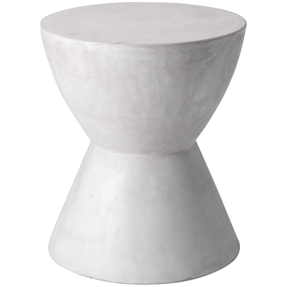 Logan End Table, White - Furniture - Sunpan