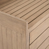 Lula Outdoor Sideboard, Washed Brown - Furniture - Storage - High Fashion Home