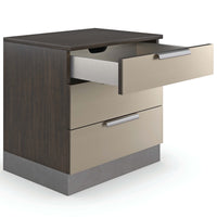 La Moda Drawer Nightstand-Furniture - Bedroom-High Fashion Home