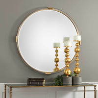 Mackai Round Mirror - Accessories - High Fashion Home