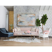 Felicity Coffee Table, Matte Brass - Modern Furniture - Coffee Tables - High Fashion Home