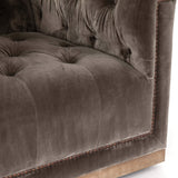 Maxx Swivel Chair, Sapphire Birch - Modern Furniture - Accent Chairs - High Fashion Home