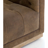 Maxx Swivel Chair, Umber Grey - Modern Furniture - Accent Chairs - High Fashion Home