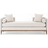 Mercury Double Chaise, Noble Platinum - Furniture - Sofas - High Fashion Home