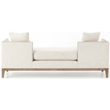 Mercury Double Chaise, Noble Platinum - Furniture - Sofas - High Fashion Home