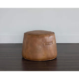 Mitchell Ottoman, Tobacco Tan - Furniture - Chairs - High Fashion Home