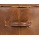 Mitchell Ottoman, Tobacco Tan - Furniture - Chairs - High Fashion Home