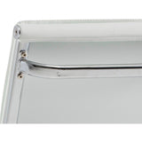 Morgan Full Back Office Chair, Snow - Furniture - Office - High Fashion Home