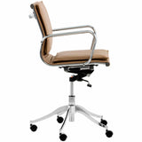 Morgan Full Back Office Chair, Tan - Furniture - Office - High Fashion Home