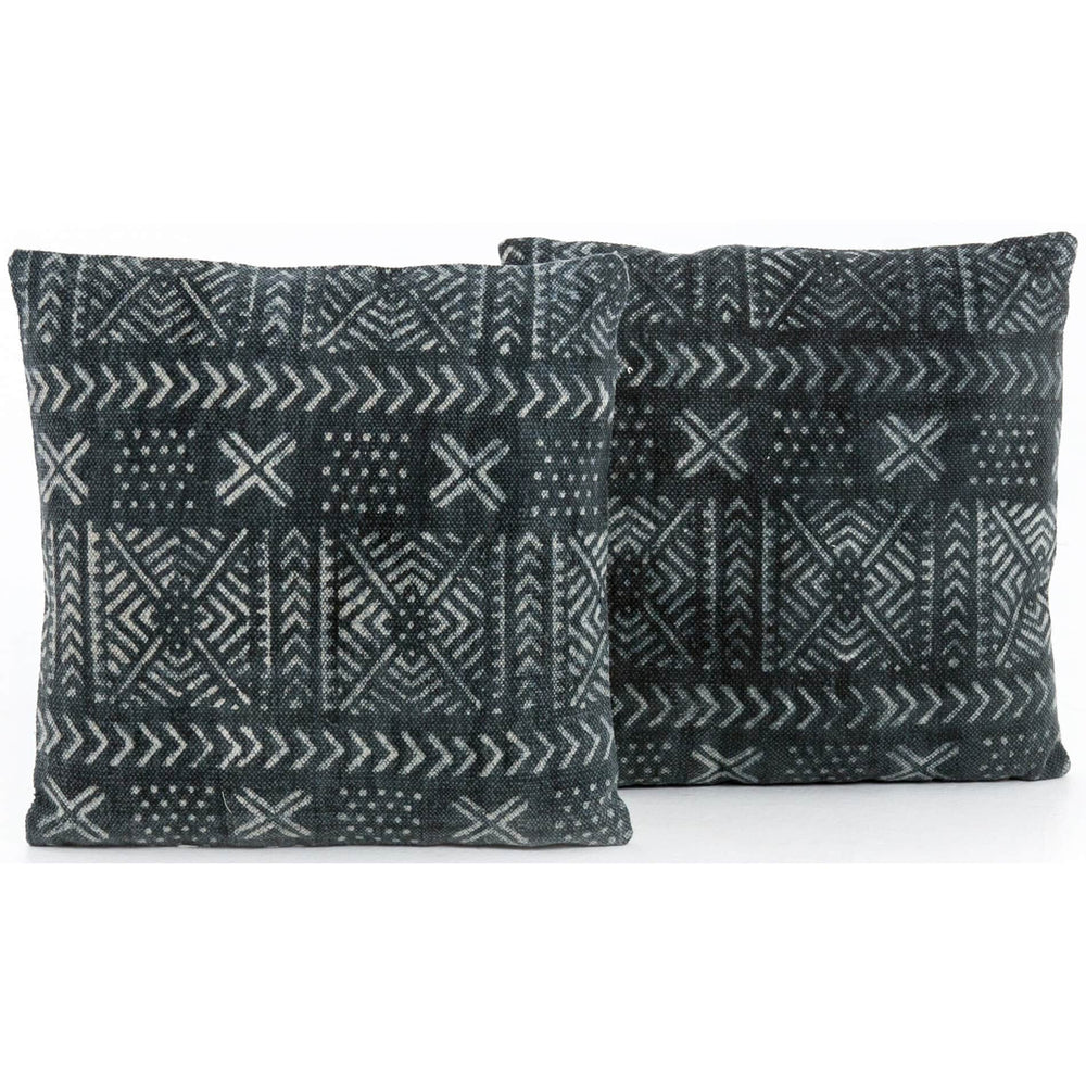 Mud Cloth Print Pillow (Set of 2) - Accessories - High Fashion Home