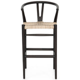 Muestra Bar Stool, Black - Furniture - Dining - High Fashion Home