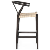 Muestra Bar Stool, Black - Furniture - Dining - High Fashion Home