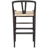 Muestra Bar Stool, Black - Furniture - Dining - High Fashion Home