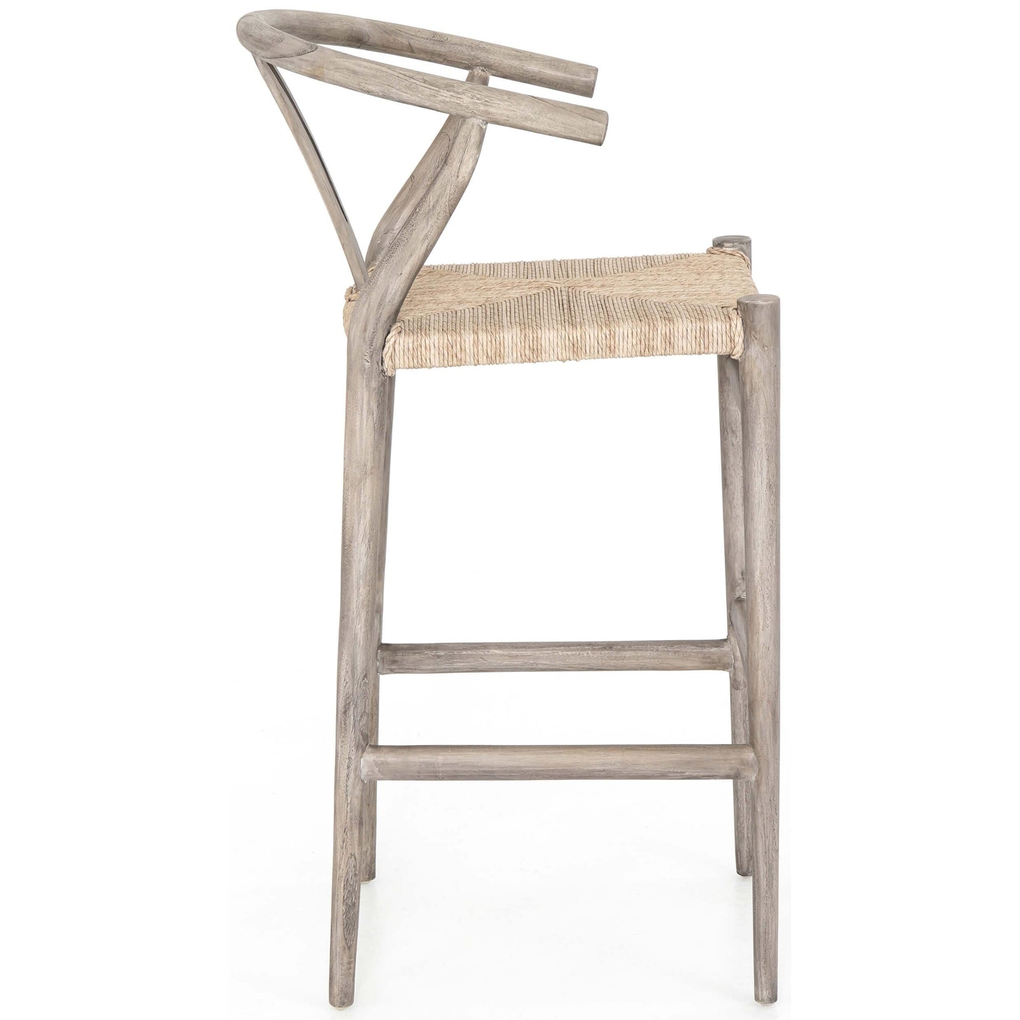 Muestra Bar Stool, Weathered Grey High Fashion Home