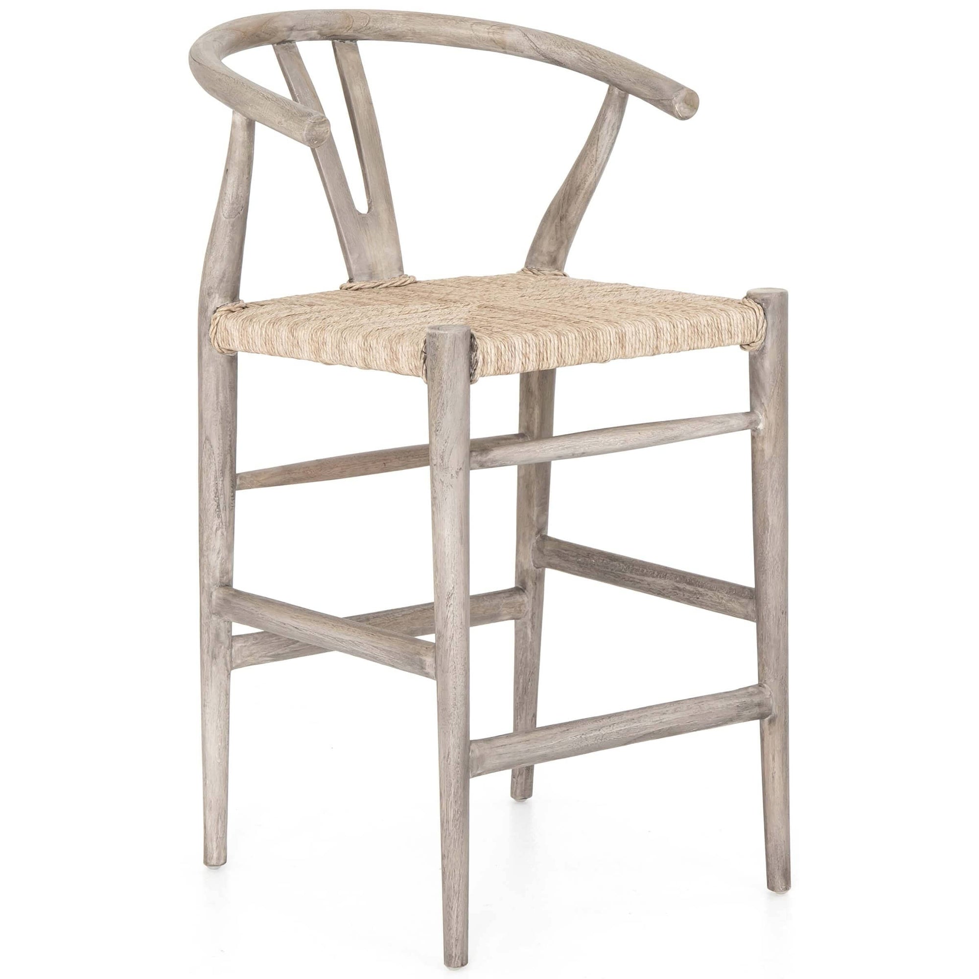 Muestra Counter Stool, Weathered Grey High Fashion Home