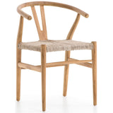 Muestra Dining Chair, Natural Teak - Furniture - Dining - High Fashion Home