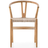 Muestra Dining Chair, Natural Teak - Furniture - Dining - High Fashion Home