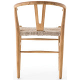 Muestra Dining Chair, Natural Teak - Furniture - Dining - High Fashion Home